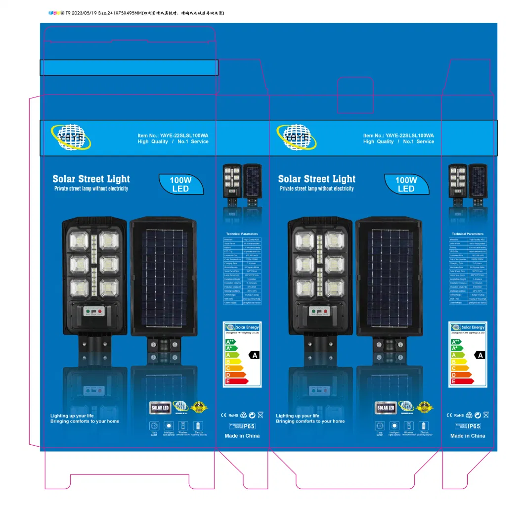 Yaye Salable Factory Price CE Portable Mini 50W/100W/200W Lithium Battery Solar LED Camping Lighting with 3 Years Warranty/ 1000PCS Stock/Best Supplier