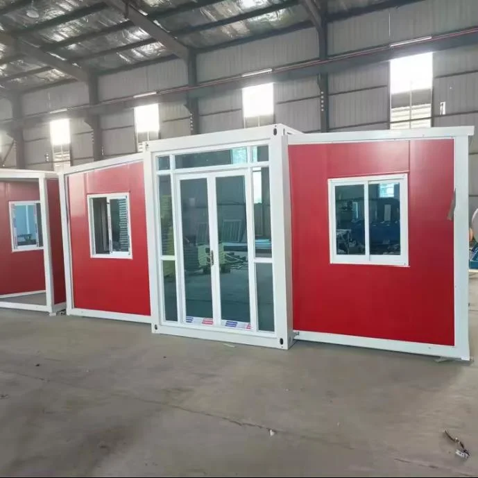 China Foldable Prefabricated Expandable Container Prefab House Container Casas Used as Camp