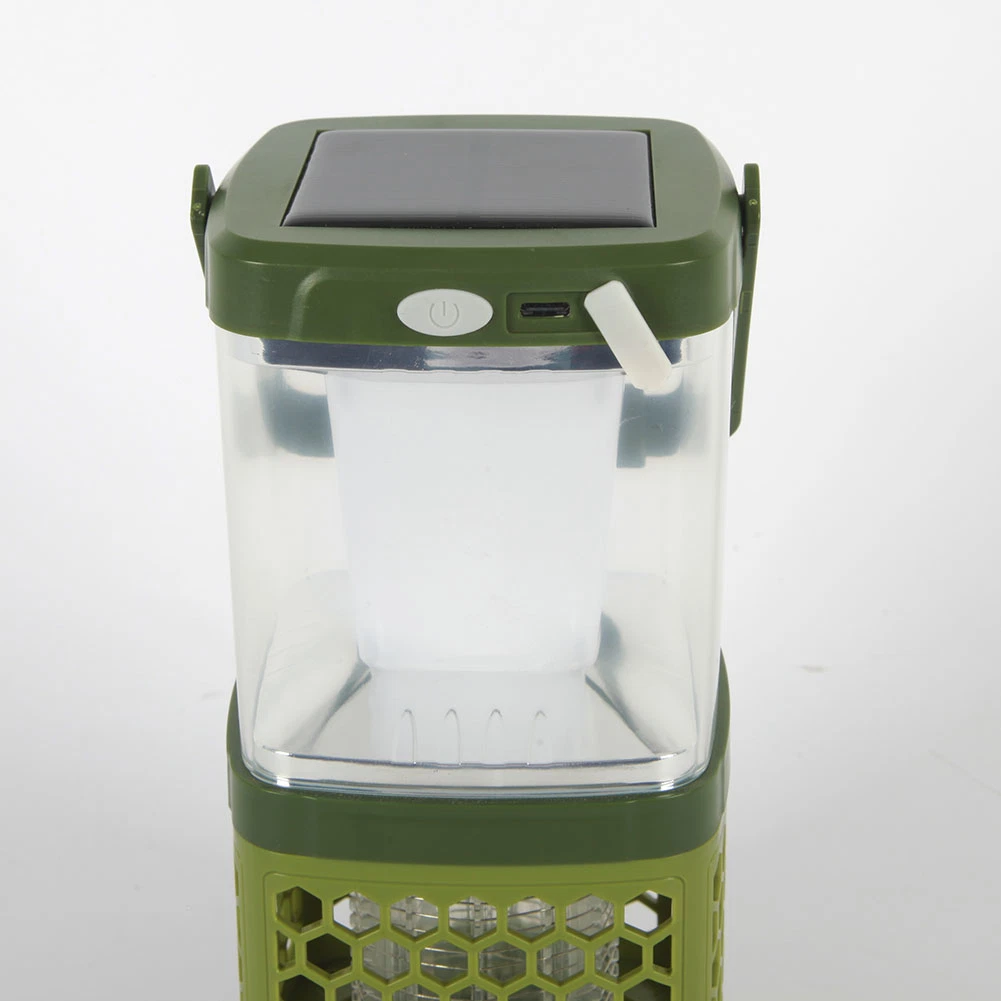 Yichen Solar Rechargeable LED Mosquito Killer Light Camping Lantern