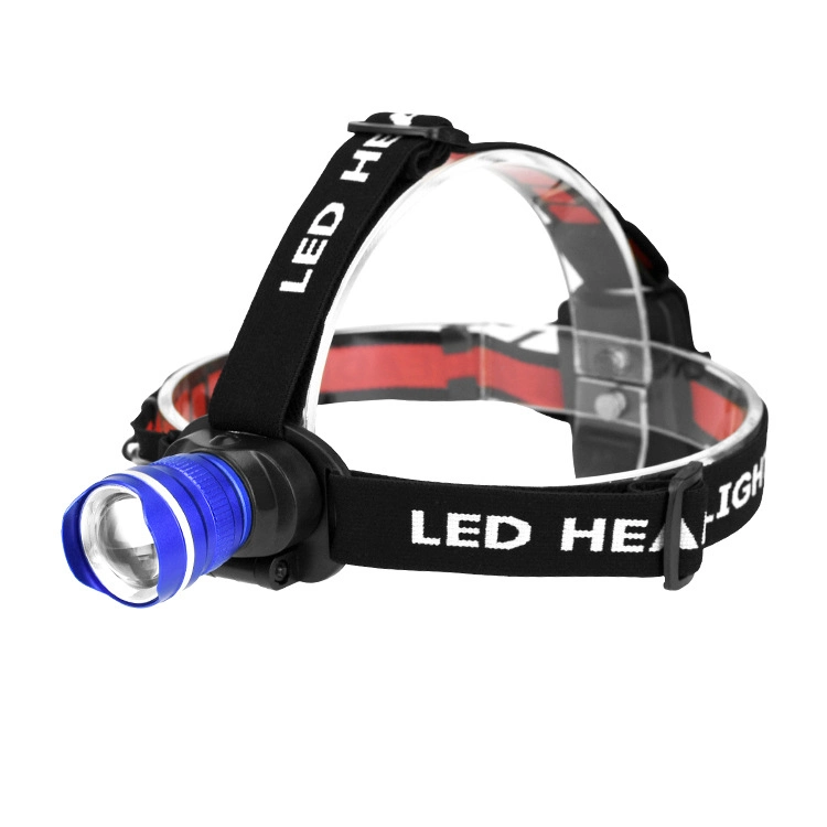 High Quality Camping Zoomable XPE Headlamp Multifunction LED Head Light High Power Outdoor Emergency Lighting COB LED Headlight