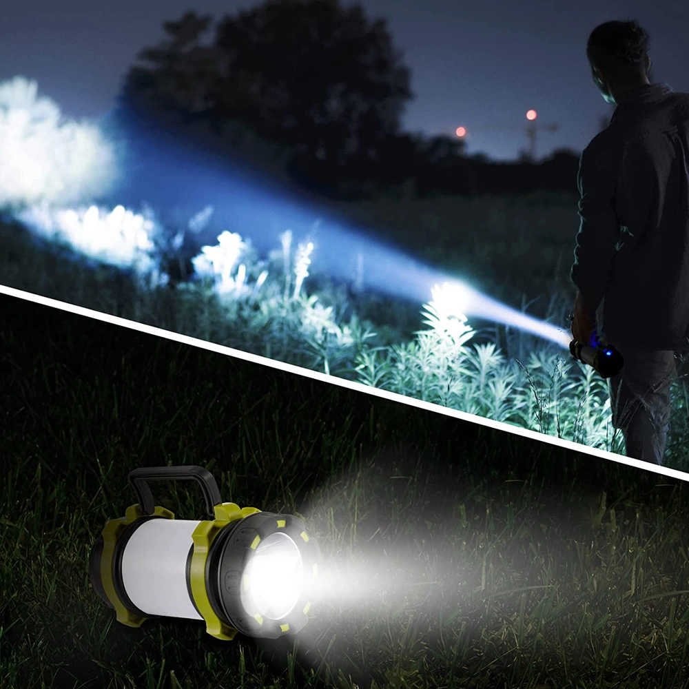 Hot Sale Rechargeable Waterproof Lantern Multi-Function Outdoor Camping Lamp