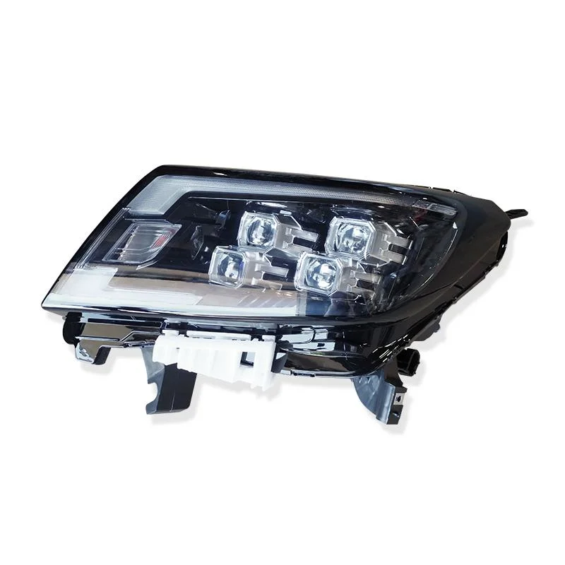 4X4 Hot Sale Auto Modified Angel Eyes Daytime Running Lights LED Headlamp Car Headlight for Narava Np300 2016-2019 to 2021