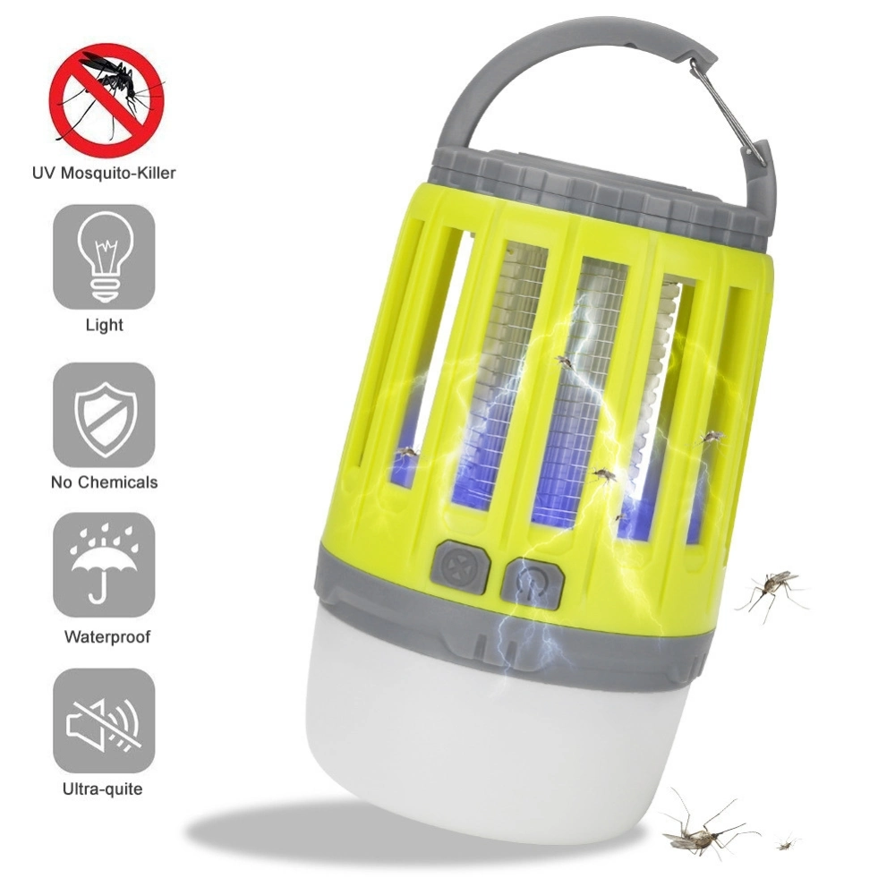 2 in 1 USB Charging Mosquito Killer Trap LED Night Light Lamp Bug Insect Zapper Camping Lights Killing Pest Repeller Outdoor Ci24342