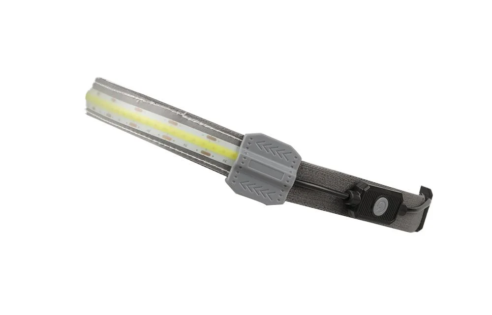 Collapsible Rechargeable COB LED High Lumen Light Weight Headlamp Work Light