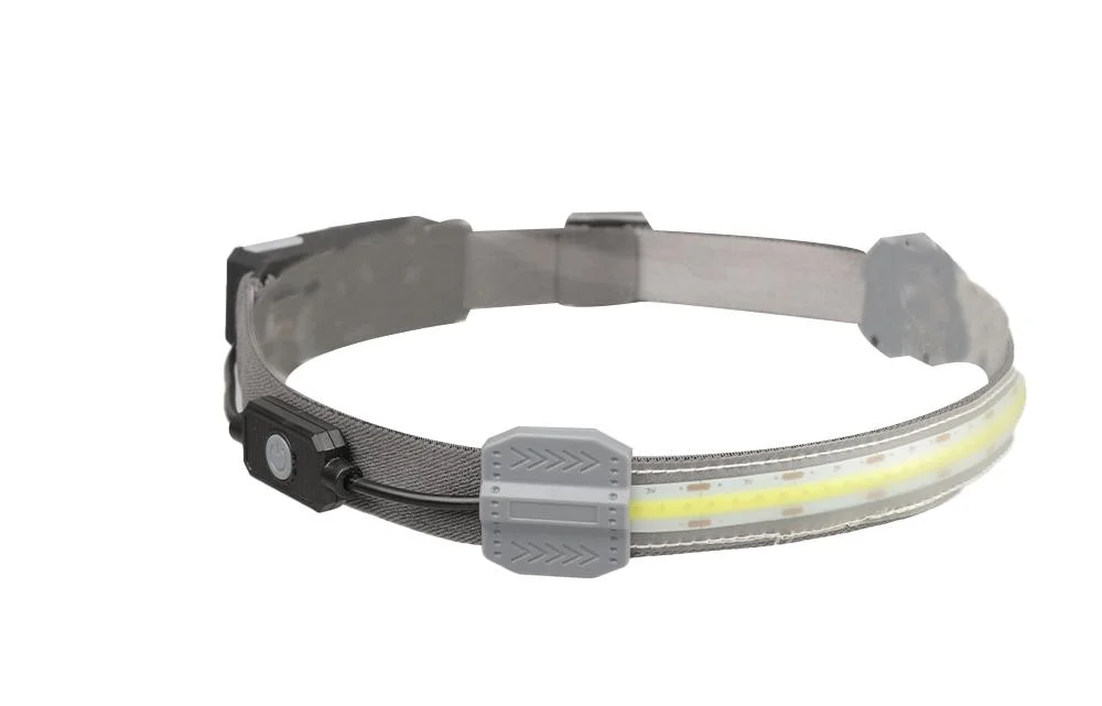 Collapsible Rechargeable COB LED High Lumen Light Weight Headlamp Work Light