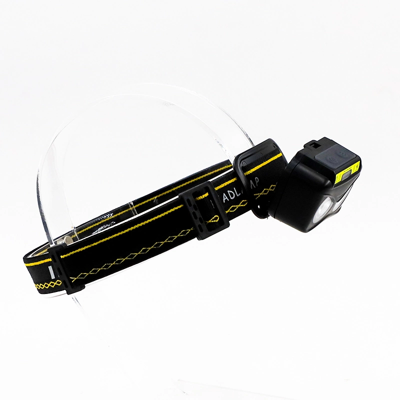 Goldmore11 USB Rechargeable Four Color Light Five Modes and Ipx4 Waterproof COB XPE LED Outdoor Flashlight Headlamp