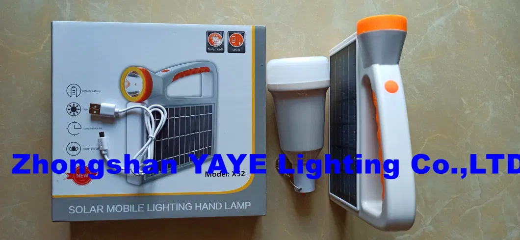 Yaye 2024 Hottest Sell Latest Design 20W Bluetooth Solar Power LED Portable Camping Rechargeable Light 2 Years Warranty 3000PCS Stock Best Factory Manufacturer