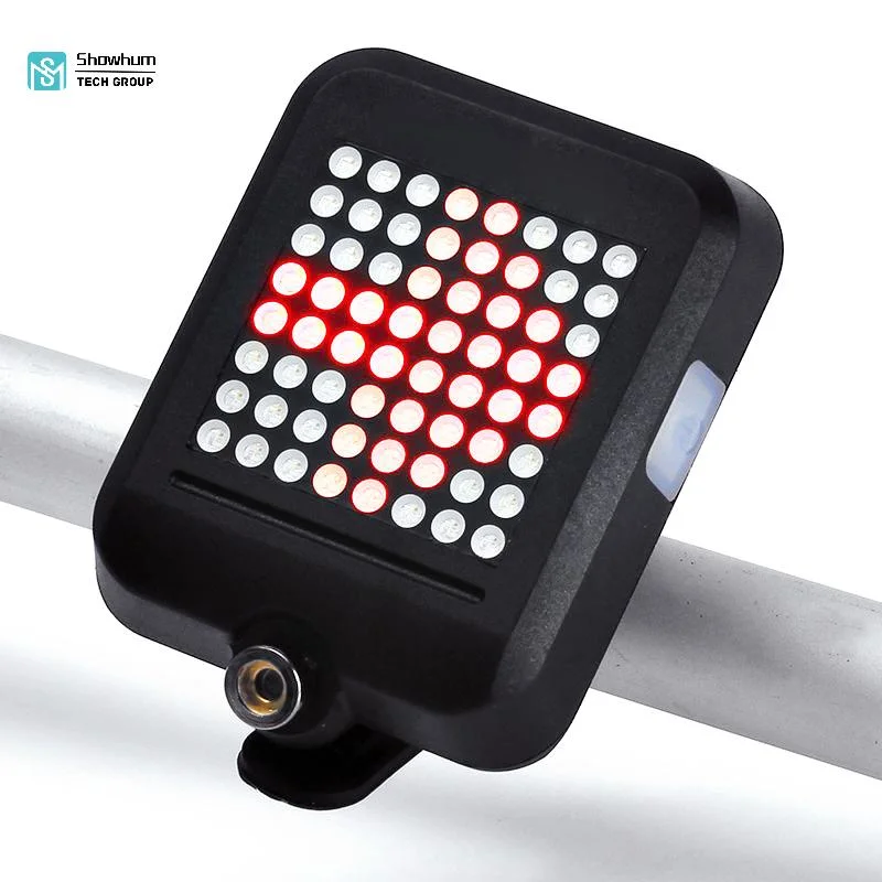 64 LED Lampara Accesorios PARA Bicicleta USB Bike Light Rear Cycling Accessory Intelligent Bicycle Lamp Rear Lights