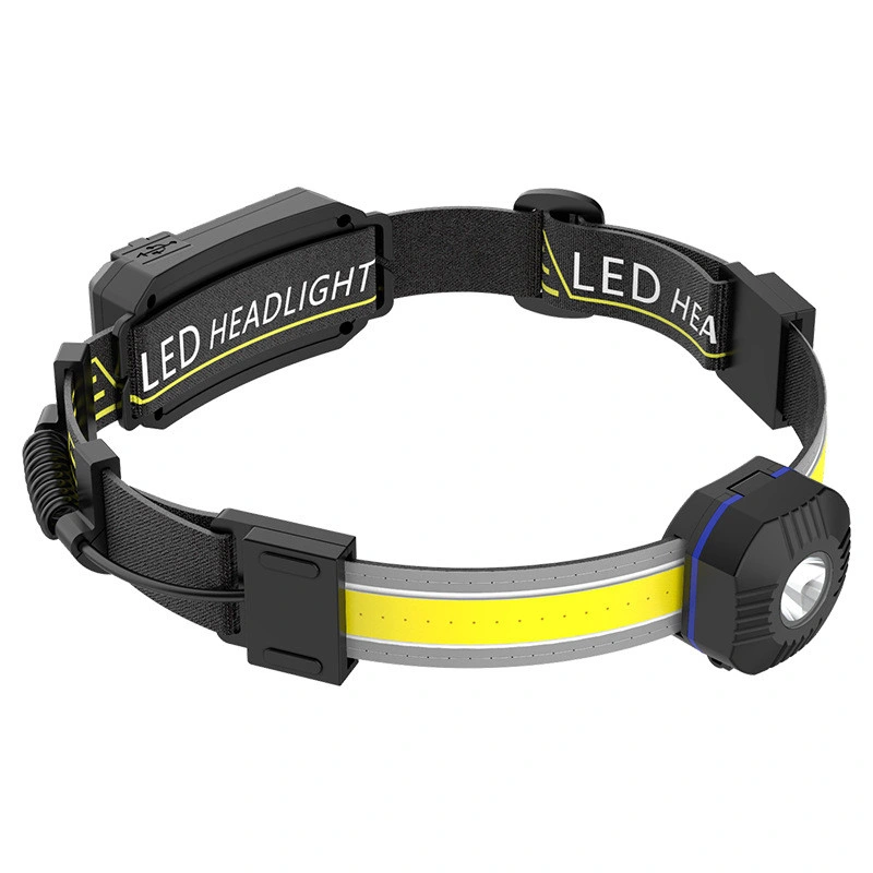 USB Rechargeable COB Night Running Headlamp