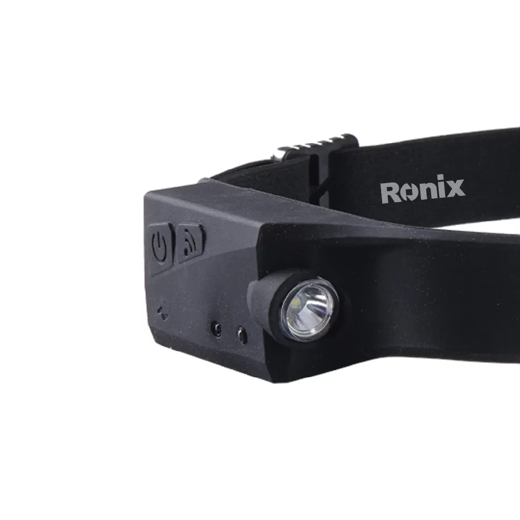 Ronix Rh-4289 5W Rechargeable &amp; Motion Sensor Headlamp-350lm Lightening