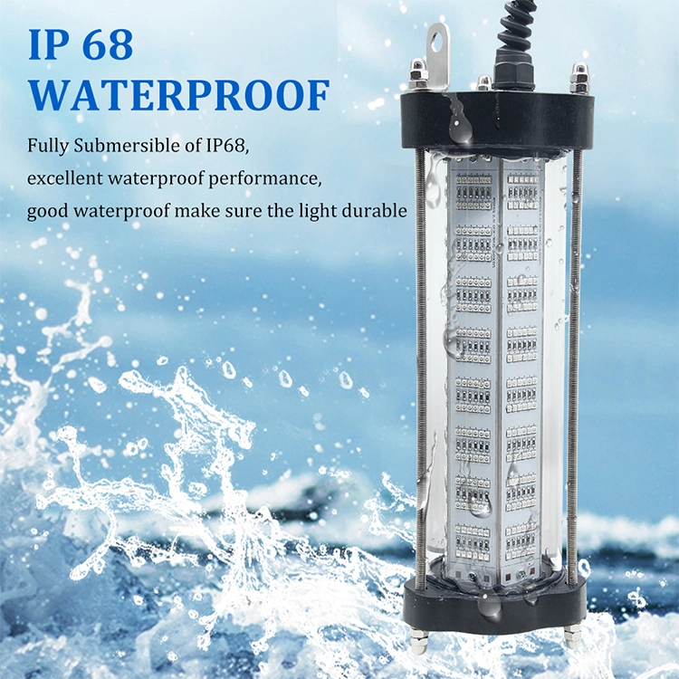 30W 60W 100W 200W 300W 1000W LED Fishing Light Green White Color Underwater LED Fishing Light