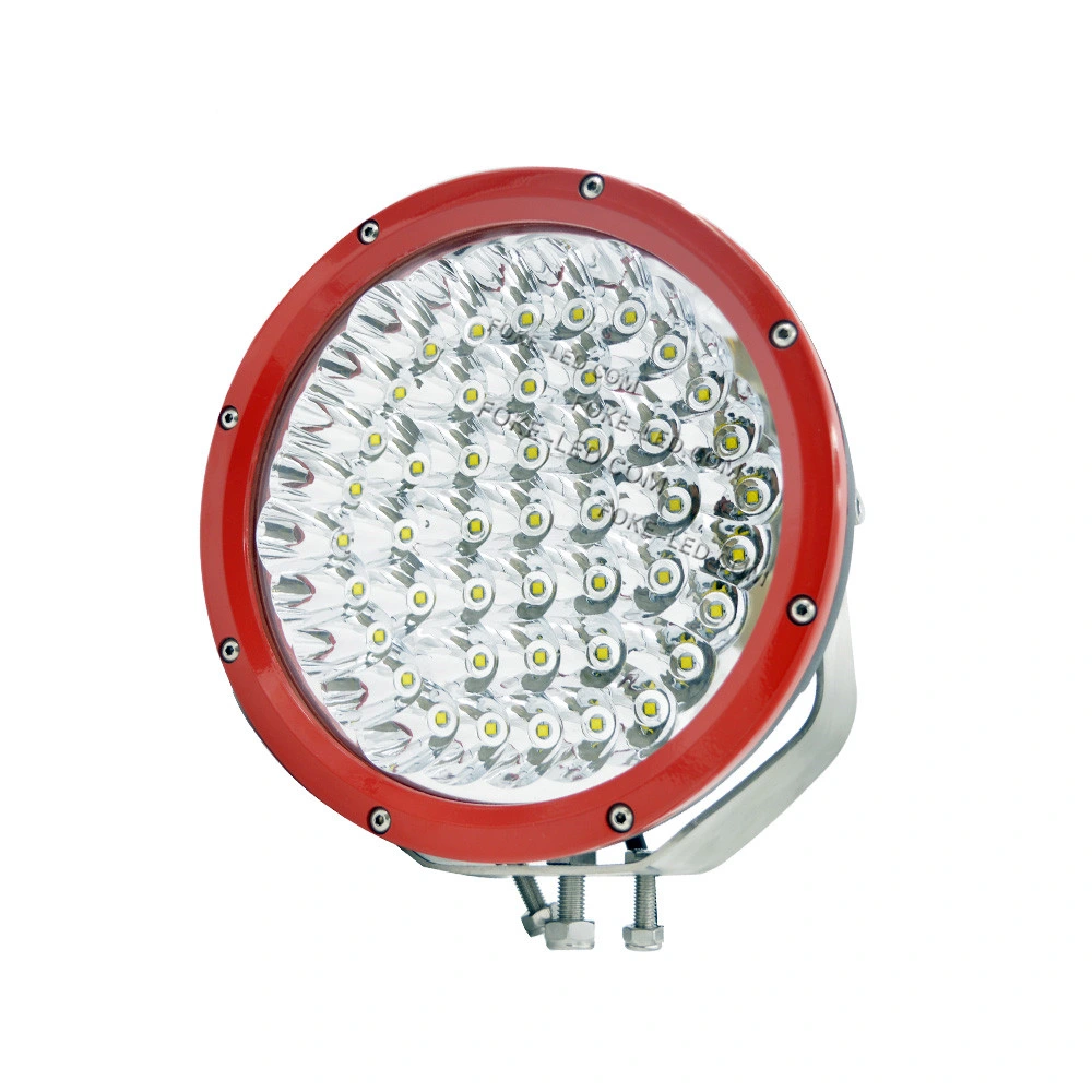 135W 9&quot; IP70 LED Peterbilt Headlights with Spot Light Red Black Color for Pickup Auto LED Light