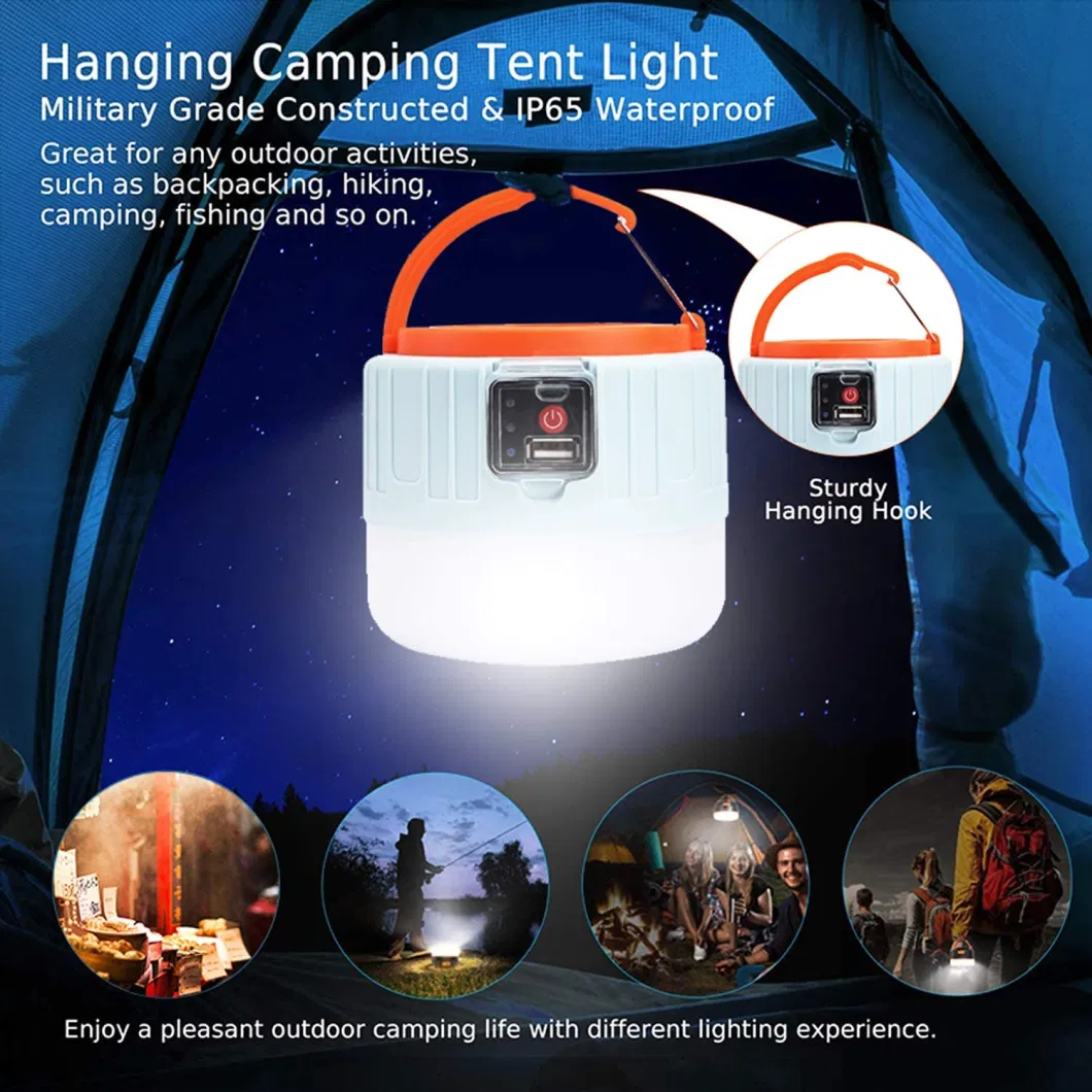 Goldmore2 Solar LED Camping Tent Light Household Emergency Outdoor Lighting