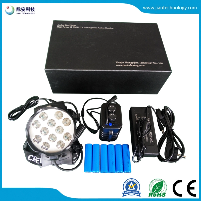 172W New Ultra Brightness Highest Power LED UV Flashlight