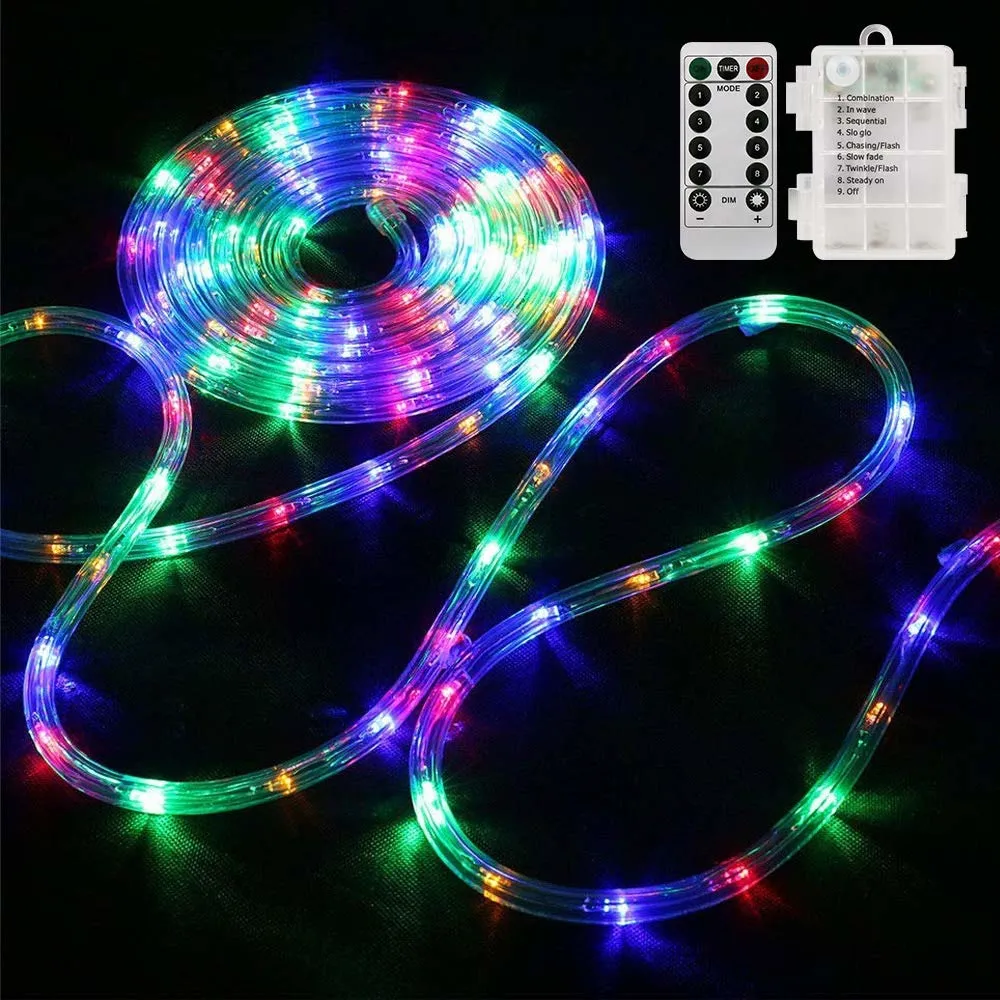 LEDs 8 Modes Outdoor Waterproof Fairy Lights Dimmable Camping LED