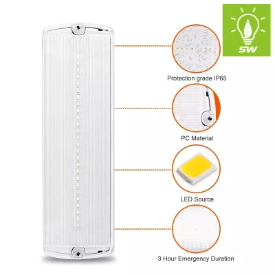 LED linterna recargable para acampar Mosquito Lámpara LED recargable 2000mAh 4000mAh 6000mAh de pared LED LED de montaje en superficie de la luz de salida de señal de salida de emergencia