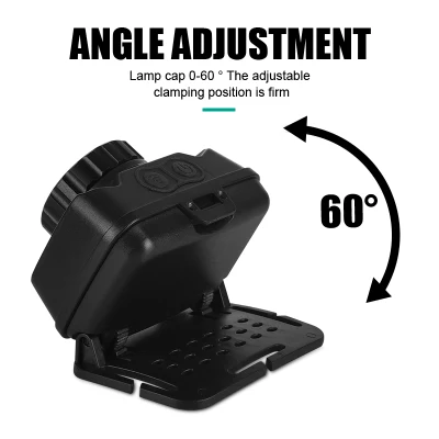 Resistente al agua recargables USB manos libres al aire libre del sensor de onda de los faros LED