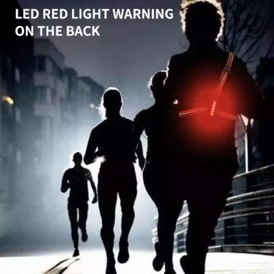 5% de descuento de alta potencia portátil 18650 Luz de advertencia Pesca de camping Lámpara de pecho impermeable linterna USB recargable