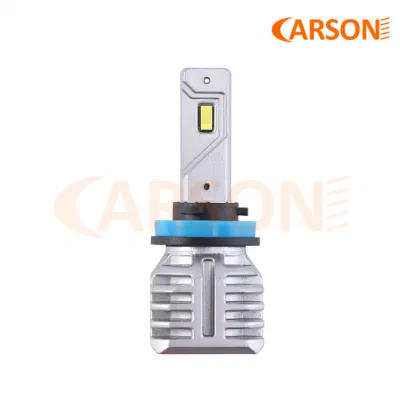 Carson N1s-H11 3570csp 20W 6000K proveedores chinos Baja Precio Auto Linterna FRONTAL LED con ventilador