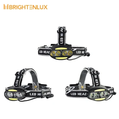 Mayorista de fábrica OEM Brightenlux CE RoHS ABS resistente al agua recargables USB recargable faros LED impermeable