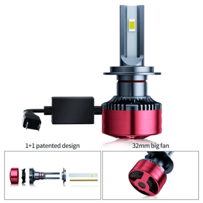 Faros de coche 110W 55W H7 H11 H13 H4 Faros LED para coche