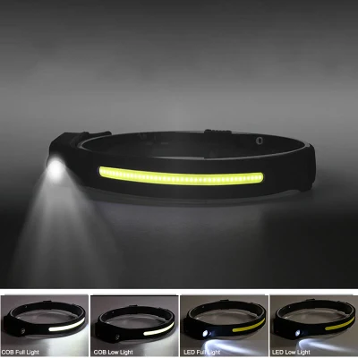 Brightenlux ligero personalizado resistente al agua en funcionamiento el sensor LED recargable COB FARO