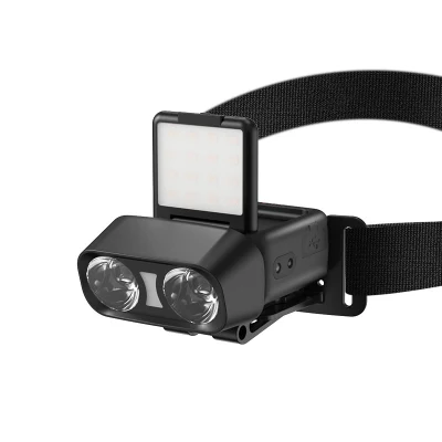 Nuevo sensor impermeable para exteriores COB faro LED para noche Pesca corriendo Camping