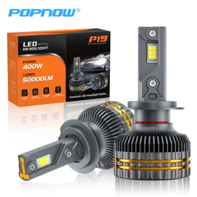 Auto Parts bombilla de luz de coche 400W H7 Faro de automóvil H4 Linterna FRONTAL LED