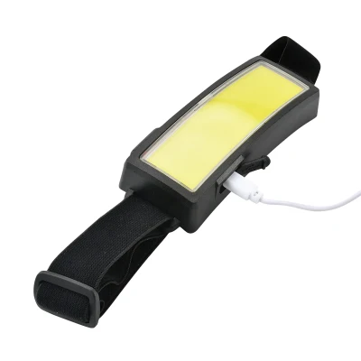 Brighttenlux Hot Sales Nuevo Diseño 3 modos Luz recargable Senderismo Faro COB