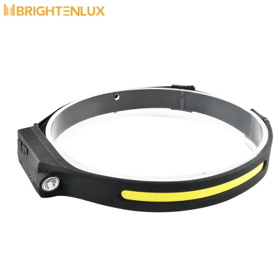 Brightenlux ligero personalizado resistente al agua en funcionamiento el sensor LED recargable COB FARO