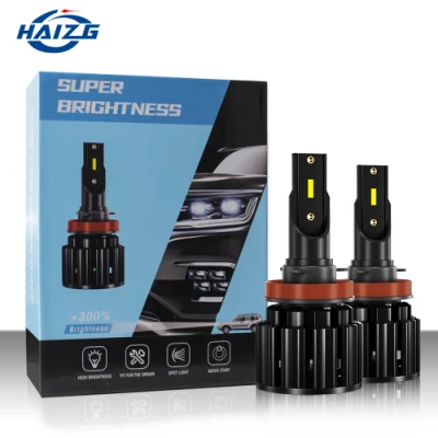 Haizg Top Venta S8 Luz LED de coche 10000lm 50W CSP Faro automático