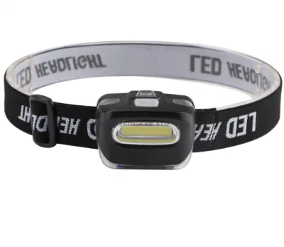 Impermeable al aire libre Camping Jefe de Emergencia linterna LED diadema ajustable Batería Portátil de Faros Faros de LED de mazorca con el modo 3