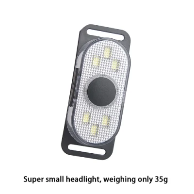 Amazon Hot Sale recargable Mini lámpara de linterna de cabeza con 4 Modos de linterna Rojo Advertencia parpadeante Luz de cabeza ajustable emergencia portátil Faro LED de camping