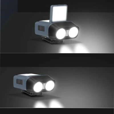 Nuevo sensor impermeable para exteriores COB faro LED para noche Pesca corriendo Camping