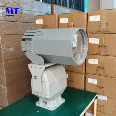 Precio de fábrica 316L Acero inoxidable 200m 300m 500m Patrulla de Pesca Guardia de costas Patrulla Supervisión Marítima Antiterrorista vehículo prisión Marine Search Light
