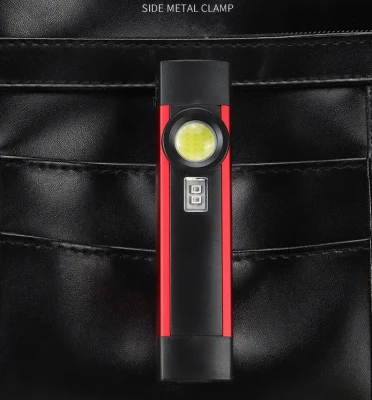 Inspección de coches al por mayor Trabajo destacado portátil recargable de mano Trabajo magnético Luz de emergencia LED de camping Luz de trabajo