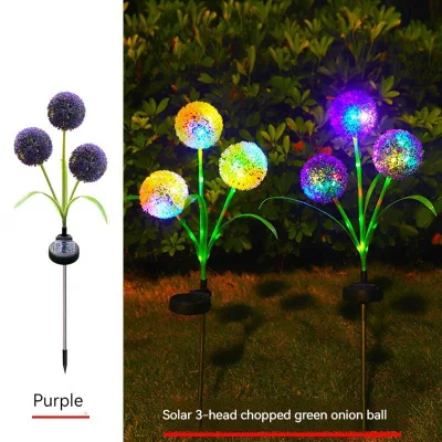 Venta en caliente Smart Solar Light Garden LED lámpara decorativa de paisaje Luz solar de jardín todo en uno