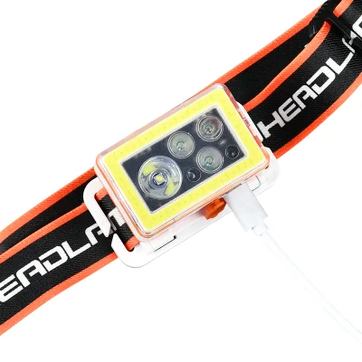 Brightenlux multifunción recargables de 800 lúmenes RGB Sensor de la mano de Faros Faros de LED de exterior