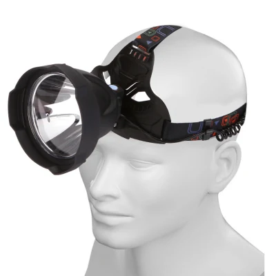 10W potente faro LED cree T6 con base de advertencia destellando Para exterior ajustable Headband de emergencia Inspección 4 modos linterna recargable