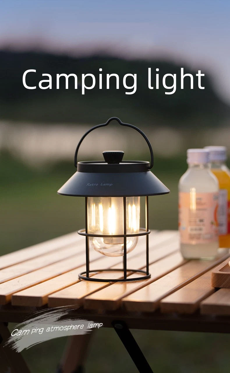 Portable Hanging Camping Tent Light Camping Atmosphere Lights Camp Lights
