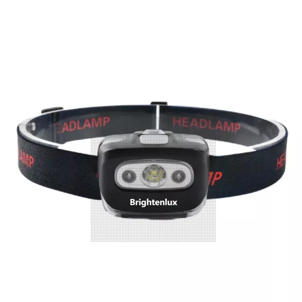 Glodmore2 High Power Waterproof Torch Mini LED Headlight IR Sensor Security Headlamp USB Rechargeable Head Light
