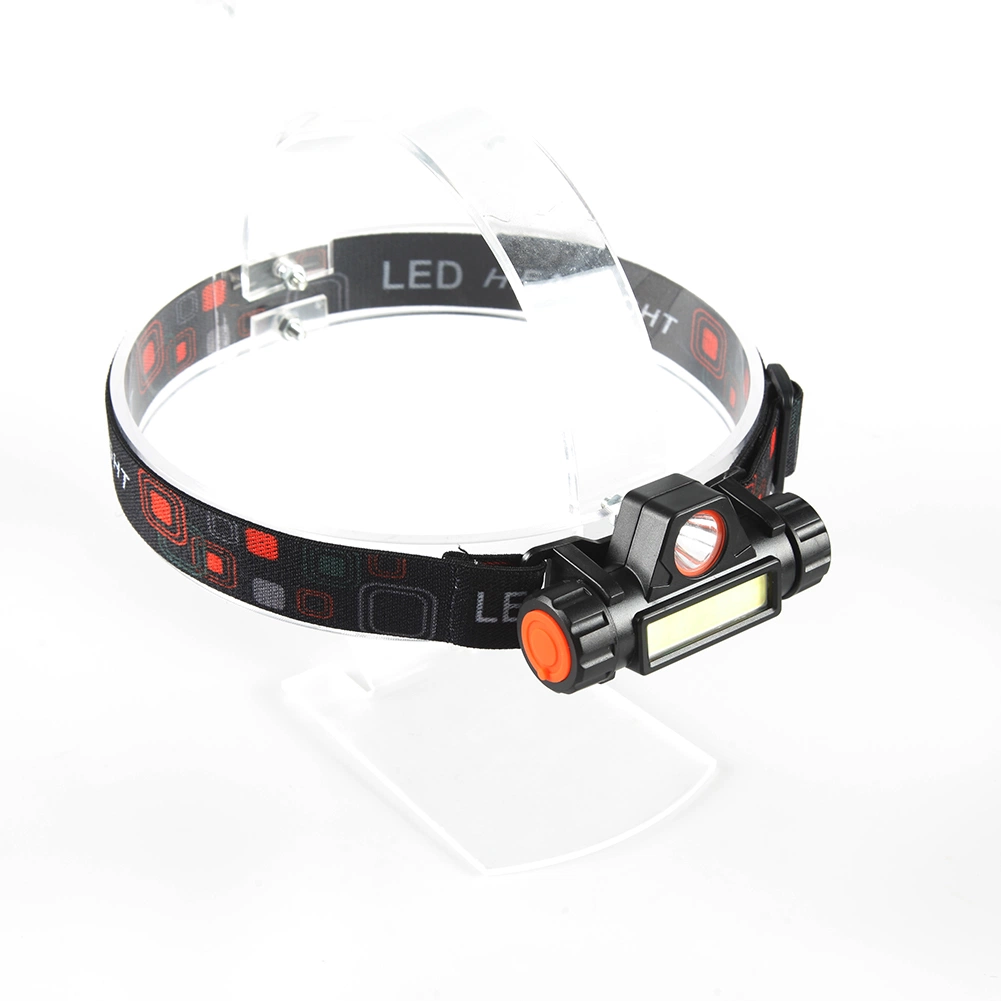 Yichen Waterproof Rechargeable COB and LED Headlamp with Magnet Base