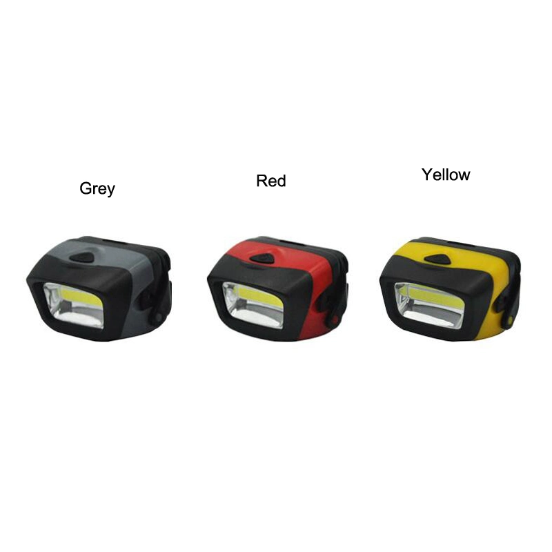 AAA Battery Operated 3W LED Camping Light COB LED Headlamp