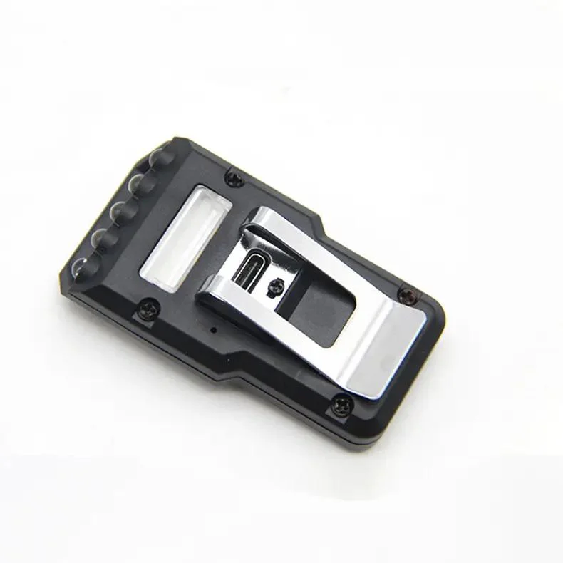 Ultra Bright Mini Waterproof USB Rechargeable Clip on Cap Light Miners Headlamp