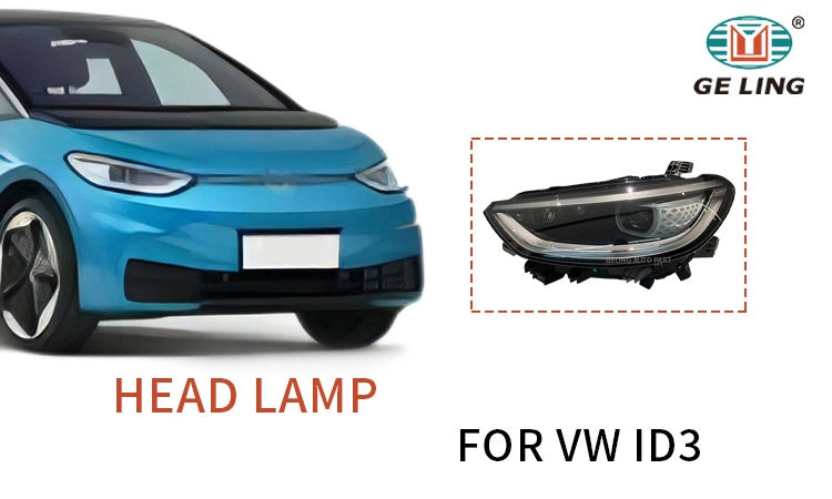 Headlight Full LED Lighting System Assembly ID. 3 Original Matrix LED Headlamp for 2021-2023 Volkswagen ID3