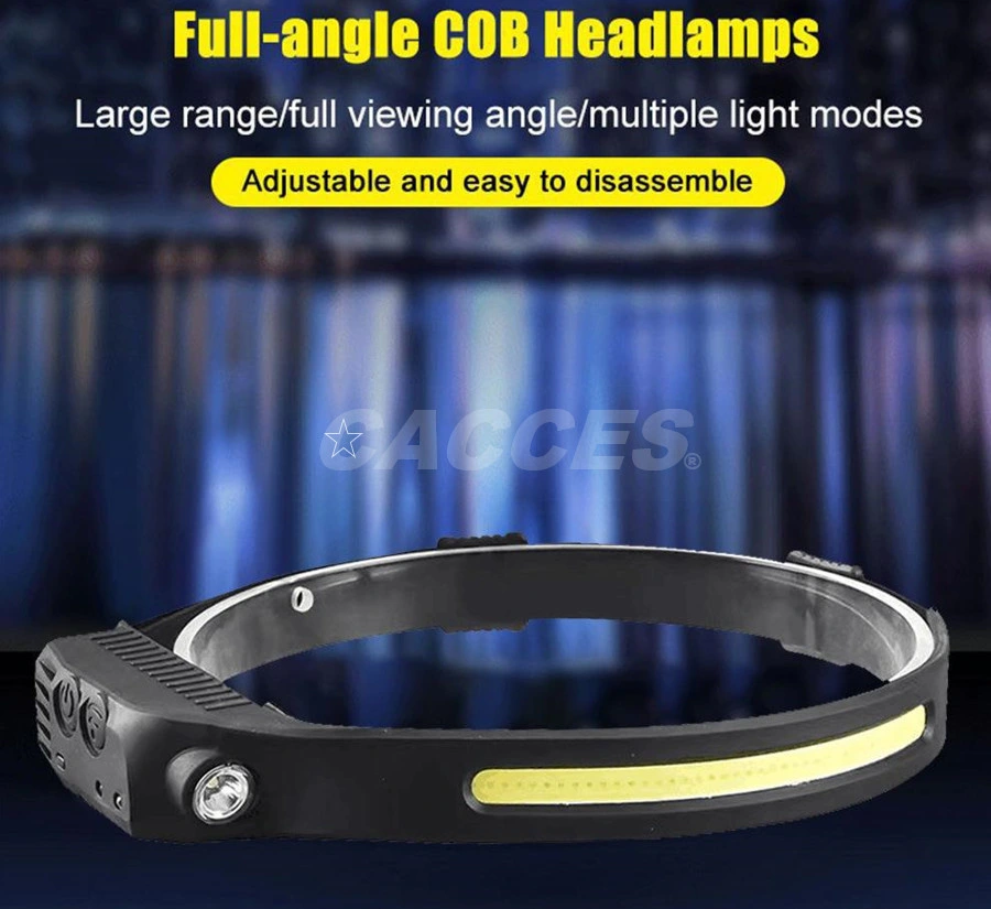 Rechargeable Headlamp,350/500/1000 High Lumen Bright Head Lamp W/Red Light,Lightweight USB Head Light,8 Mode Waterproof Head Flashlight for Outdoor Hunting,Camp