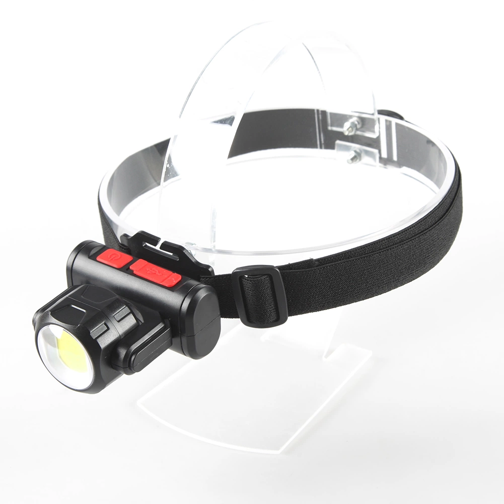 Yichen New Design USB Rechargeable Dual Light LED Headlamp