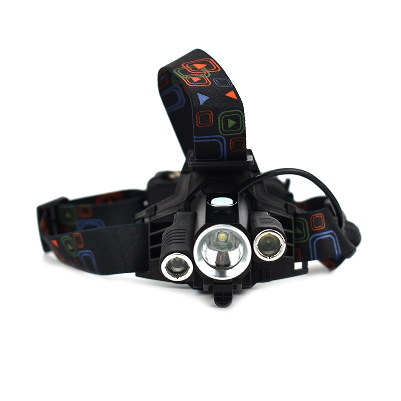 2000 Lumen Powerful Head Torch Lamp Super Bright Rechargeable LED Headlamp
