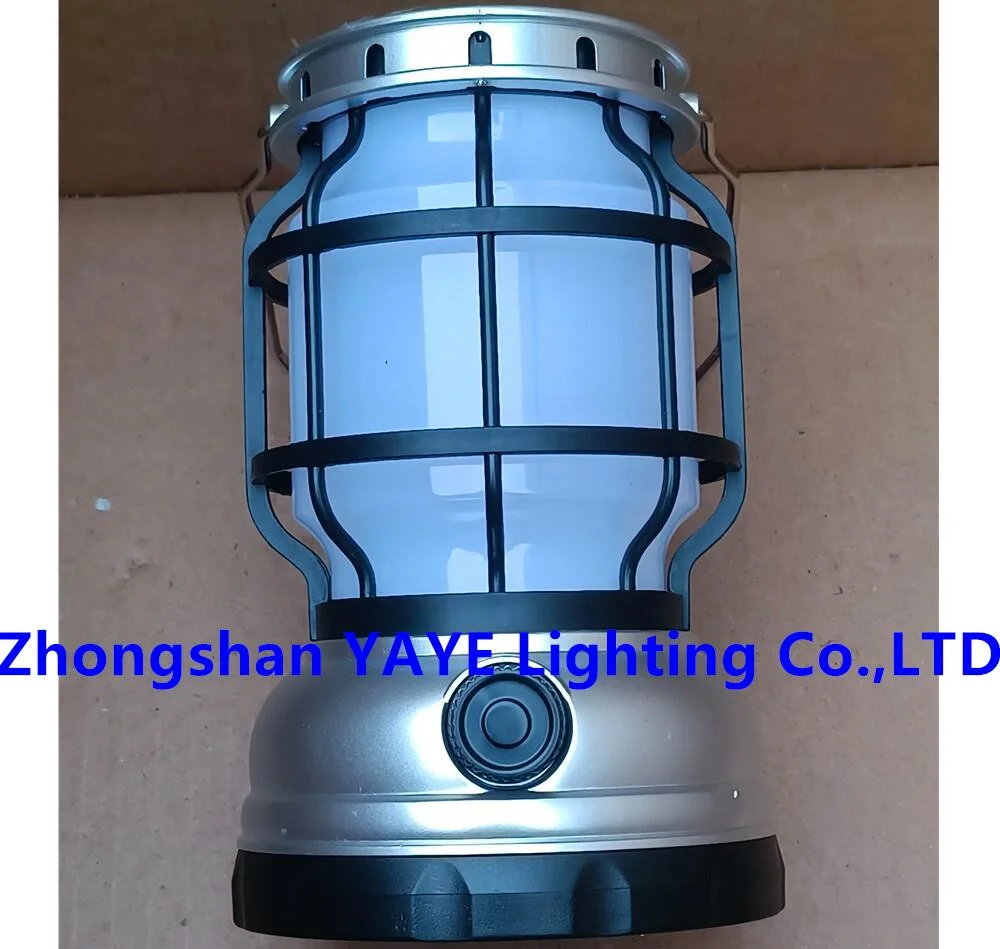 Yaye 2023 Hot Sell Newest Design 20W Solar High Power Portable Emergency LED Camping Light 1000PCS Stock/ 2 Years Warranty China Best Solar Factory Supplier