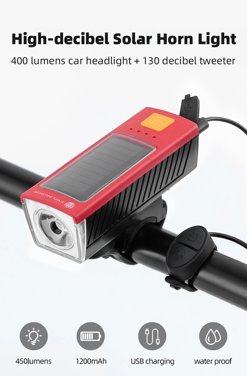 Bike Accessoriesmountain Bike Bicycle LED Light Adjustable USB High Low Beam